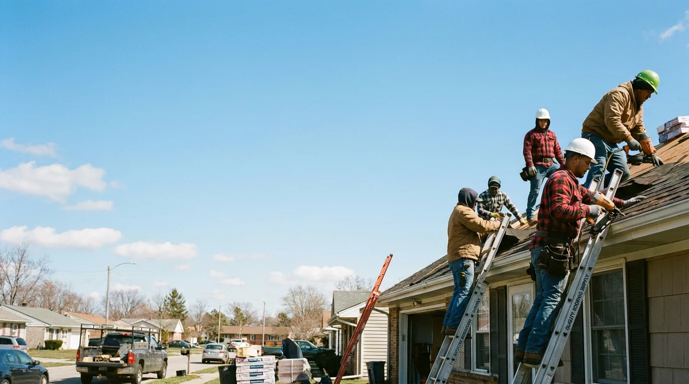 Roofing in Harrodsburg, IN near me